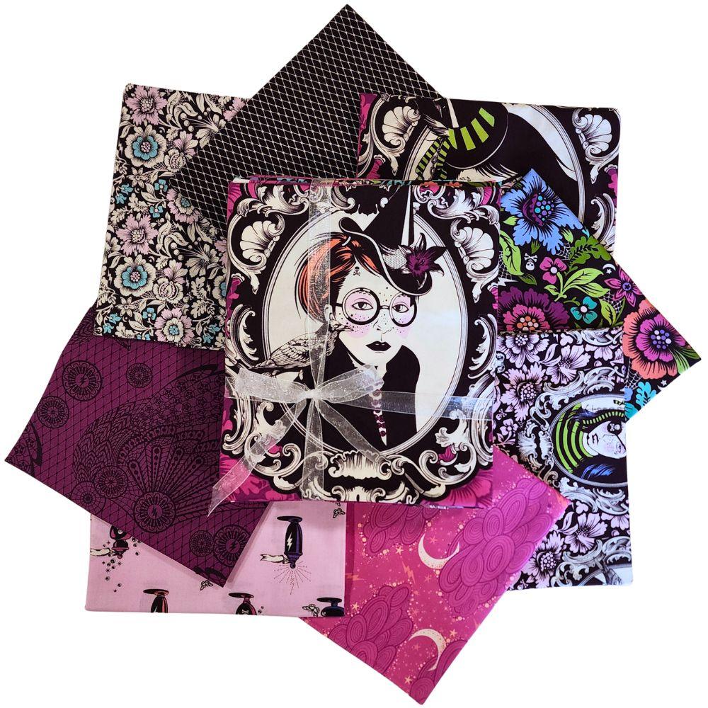 Nightshade (Deja Vu) One-Yard Bundle - Mercury Craft Co.