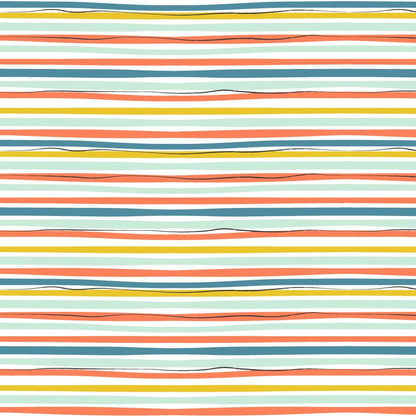 Wanderlust Stripe en multicolor