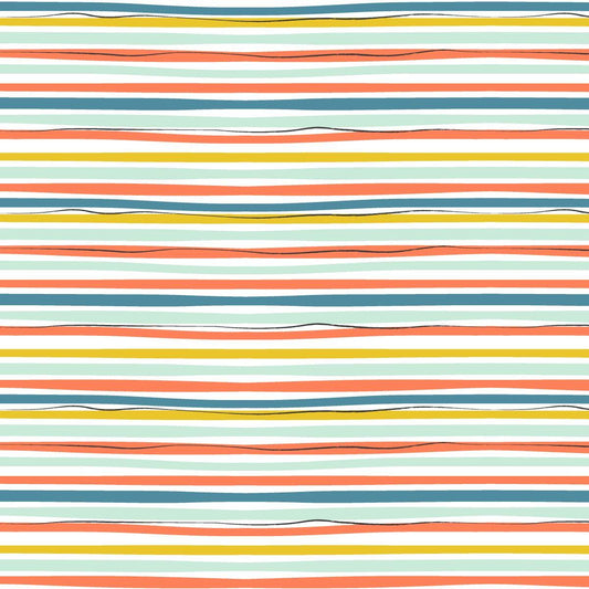 Wanderlust Stripe en multicolor