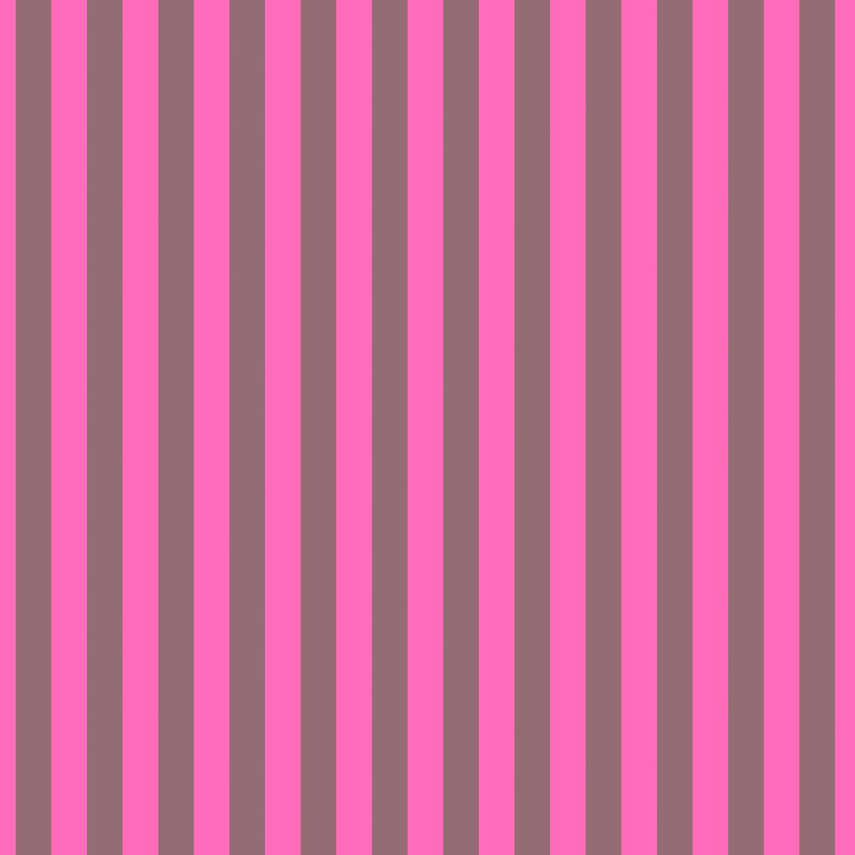 Neon Tent Stripe in Cosmic features alternating bright fuchsia and dusty magenta stripes that run parallel to the selvage.