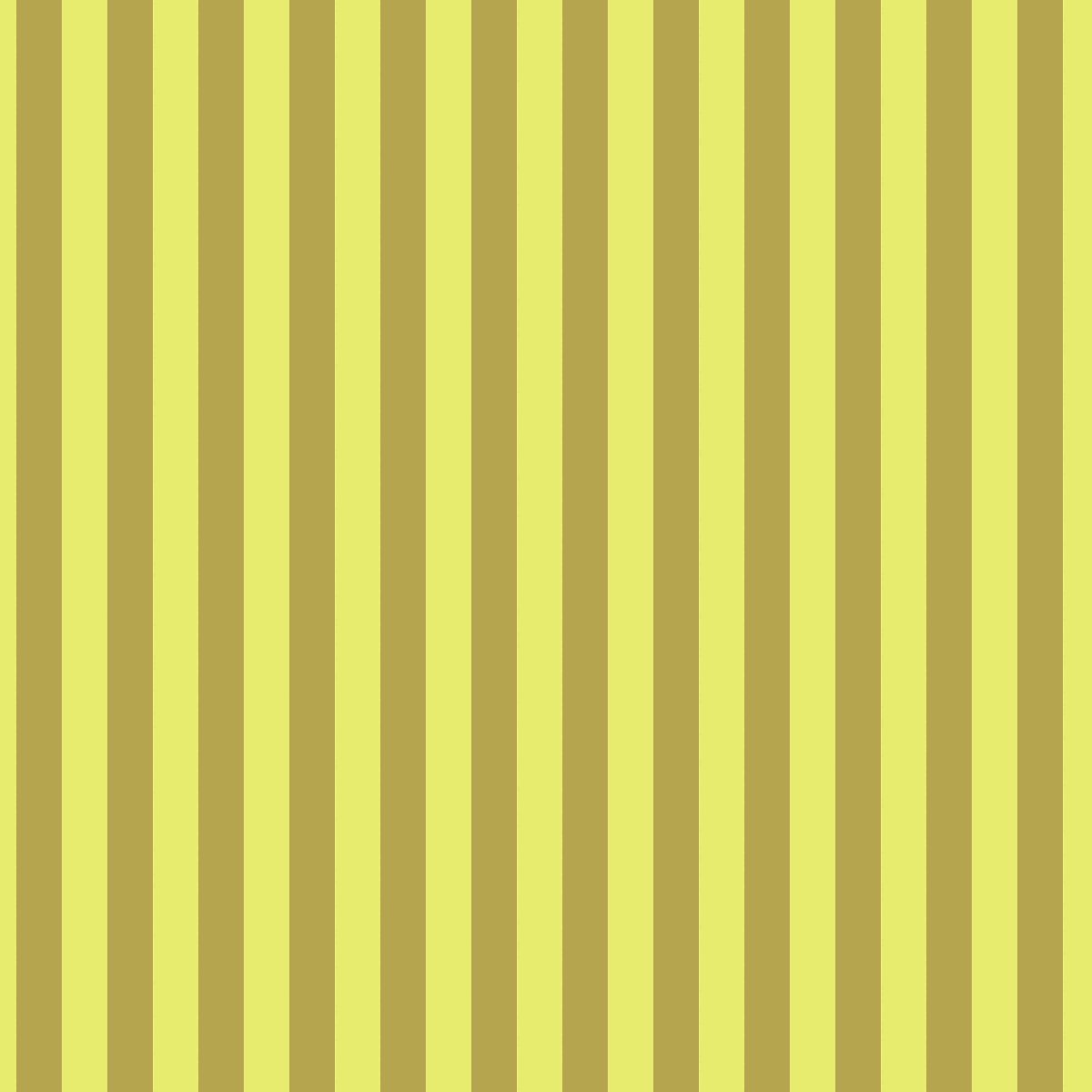 Neon Tent Stripe in Moon Beam features alternating yellow and gold stripes that run parallel to the selvage.