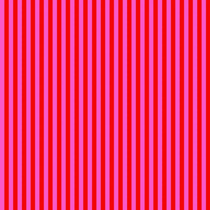 Tent Stripe in Peony