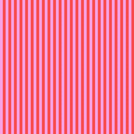 Tent Stripe in Poppy