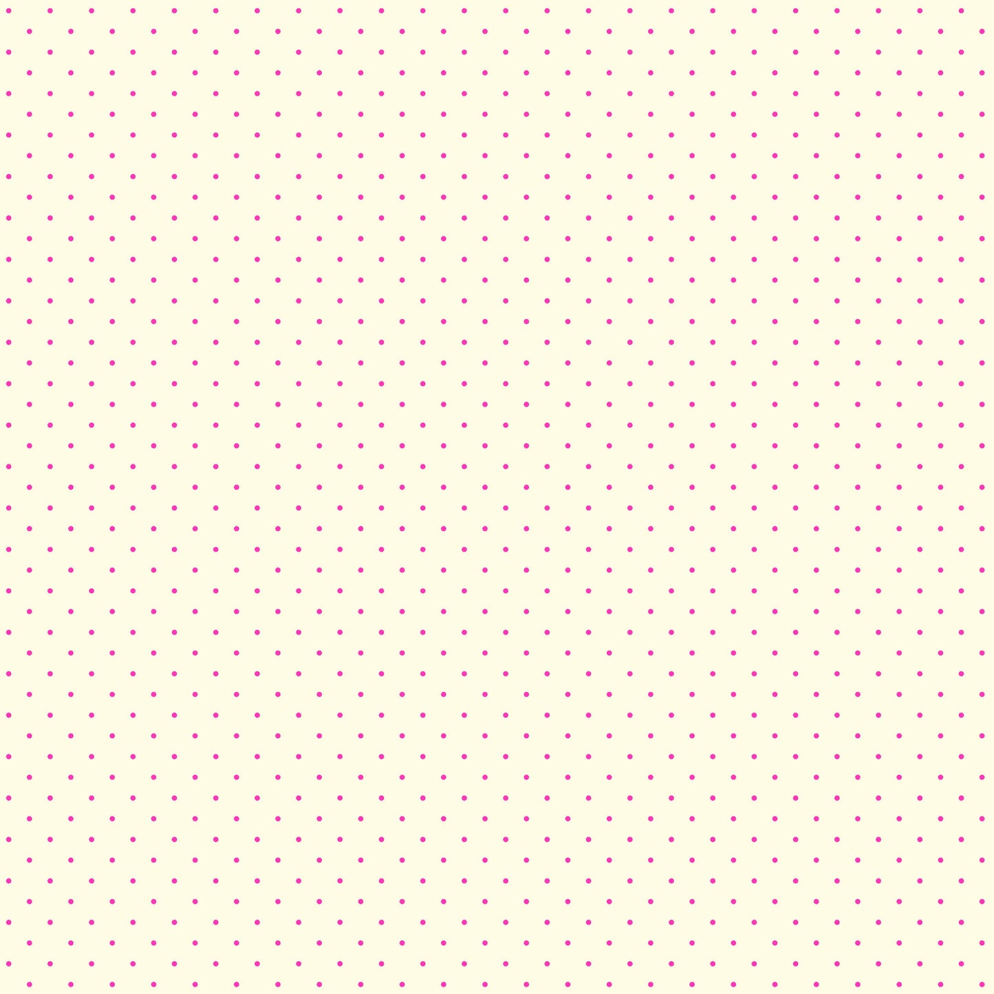 True Colors Tiny Dots in Cosmic features tiny pink pin dots on a cream background.