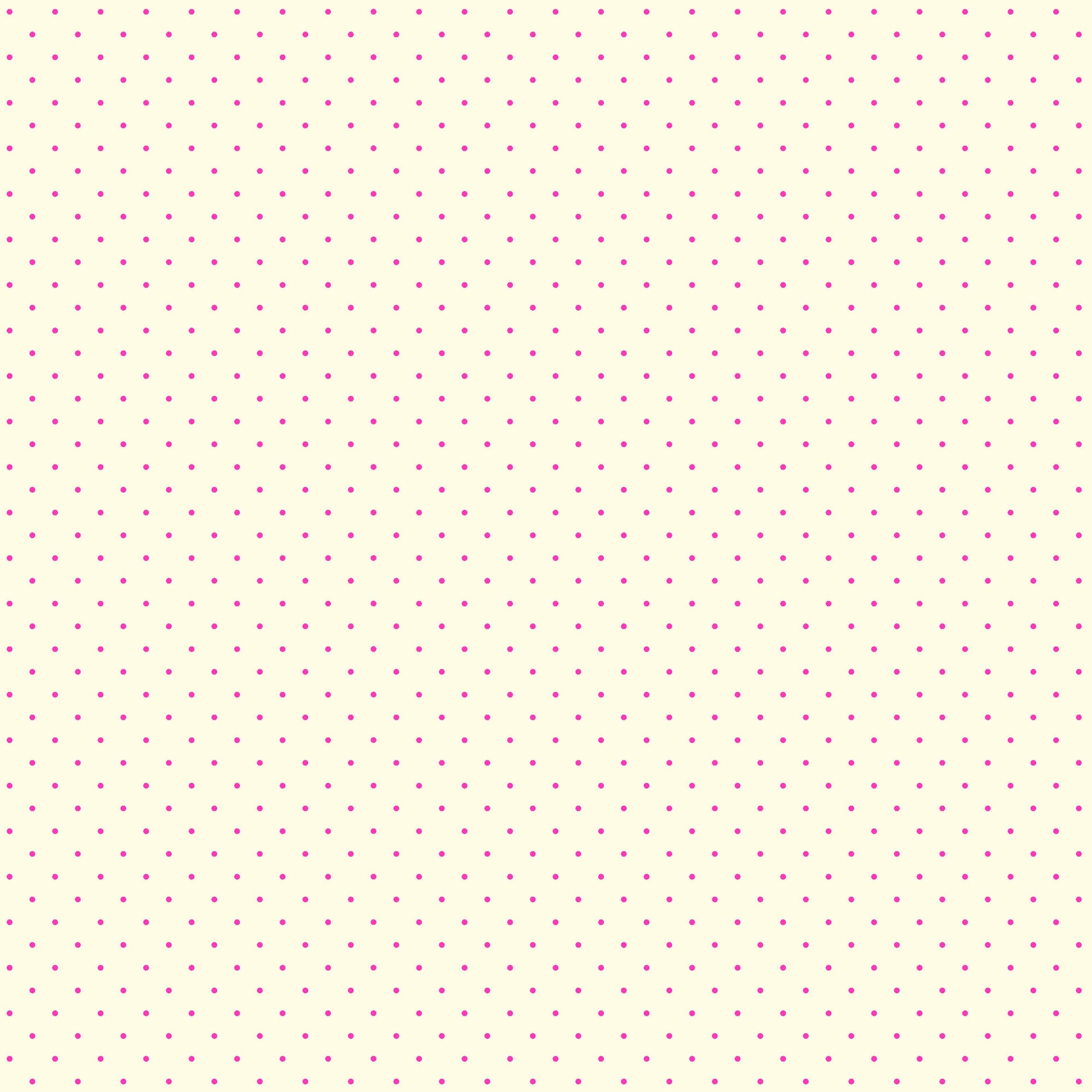 True Colors Tiny Dots in Cosmic features tiny pink pin dots on a cream background.