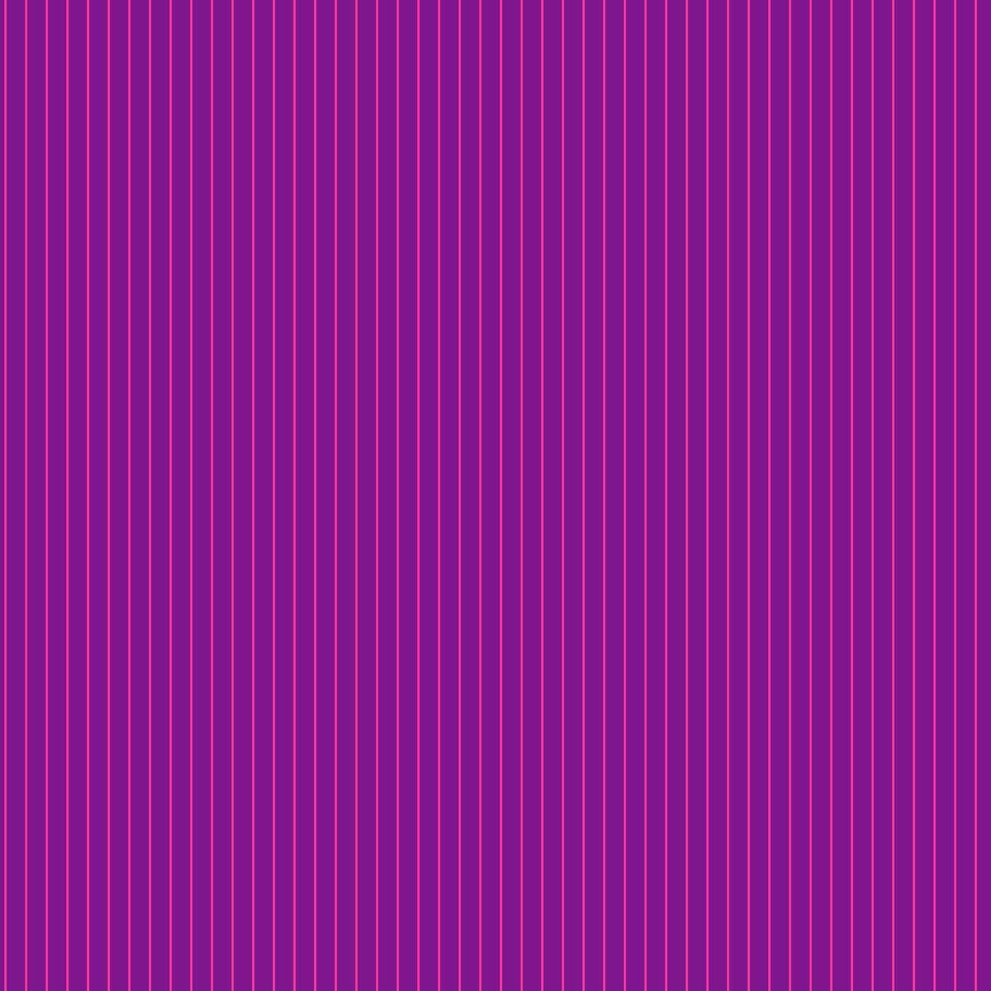 True Colors Tiny Stripes in Aster features tiny bright pink pinstripes on a deep purple background.