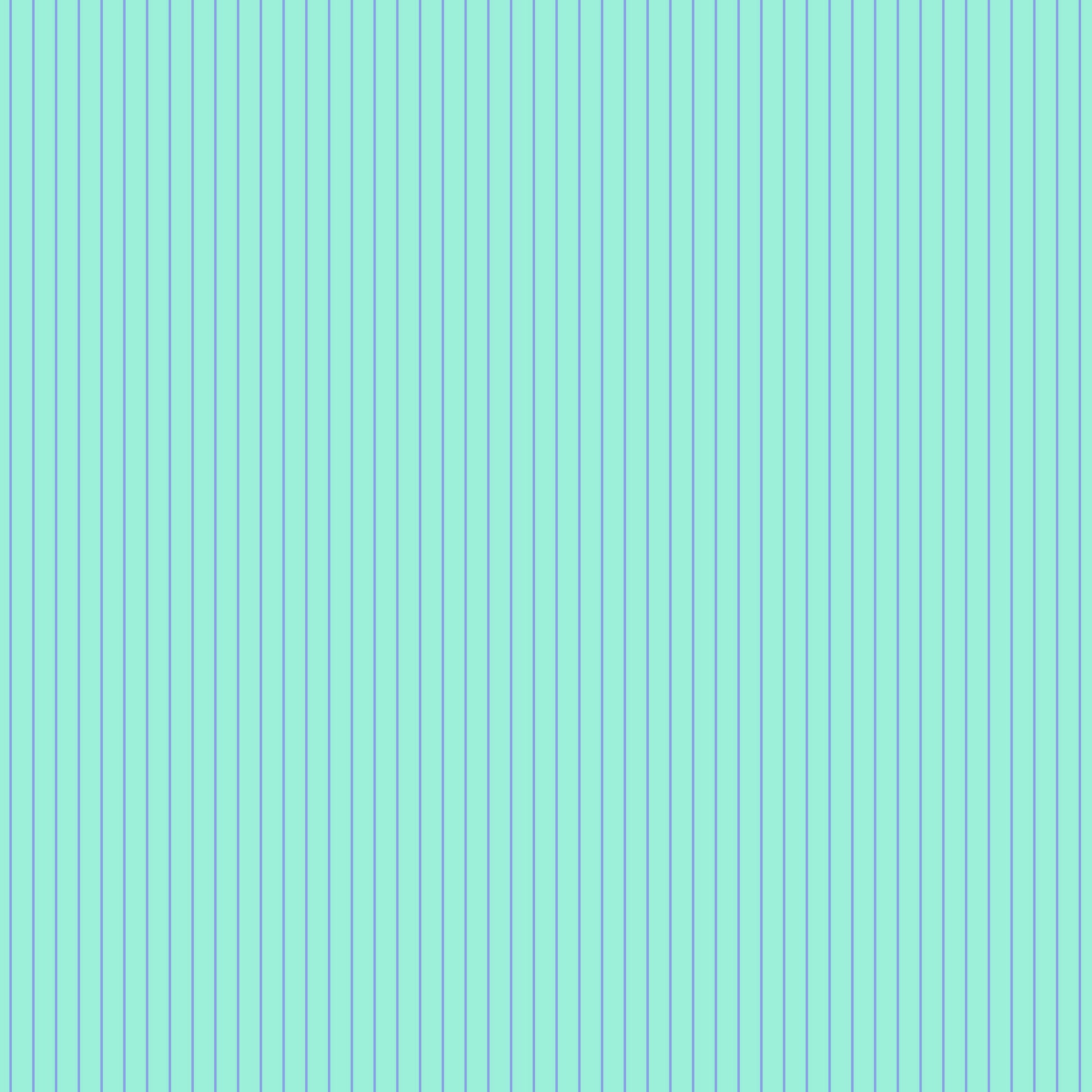 True Colors Tiny Stripes in Misty features tiny periwinkle pinstripes on an aqua-blue background.