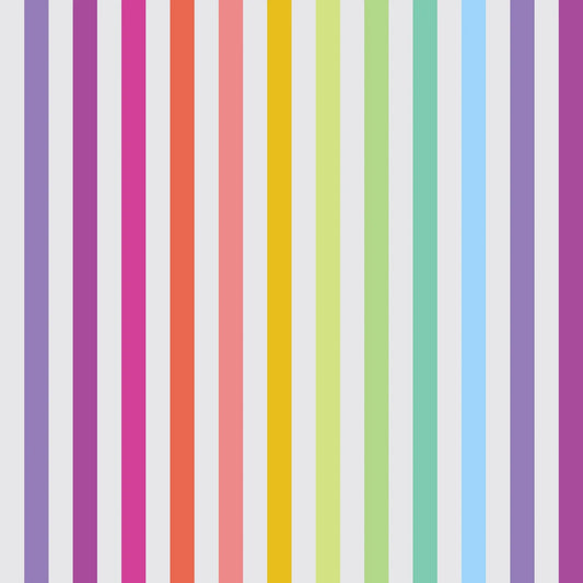 PRE-ORDER - True Colors - Graywork Disco Stripe in Whisper - Mercury Craft Co.