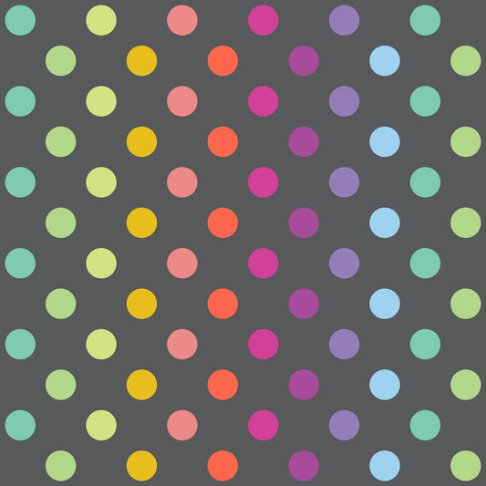 PRE-ORDER - True Colors - Graywork Disco Poms in Carbon - Mercury Craft Co.