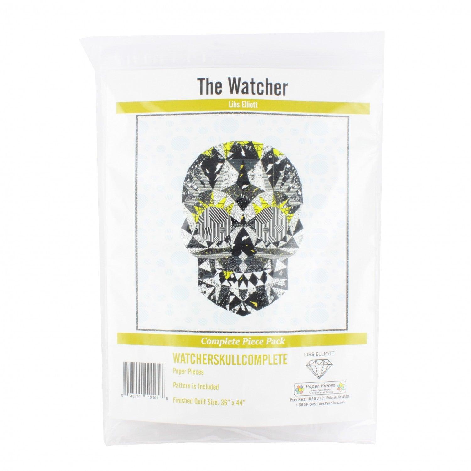 The Watcher Skull Pattern & Complete Paper Piece Pack - Mercury Craft Co.