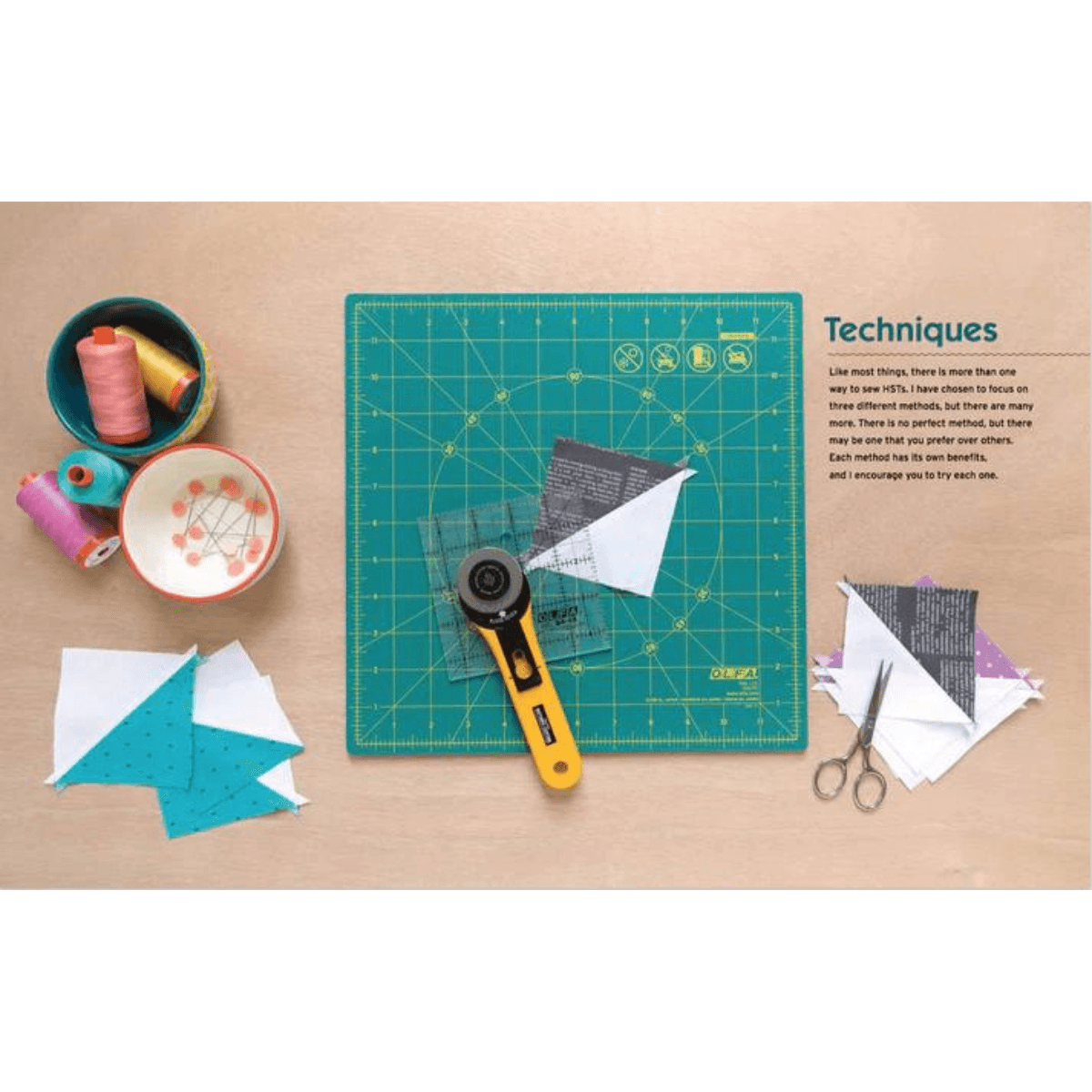 Patchwork Essentials: Half-Square Triangle - Softcover