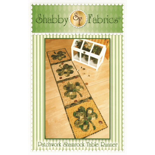 Patchwork Shamrock Table Runner Pattern