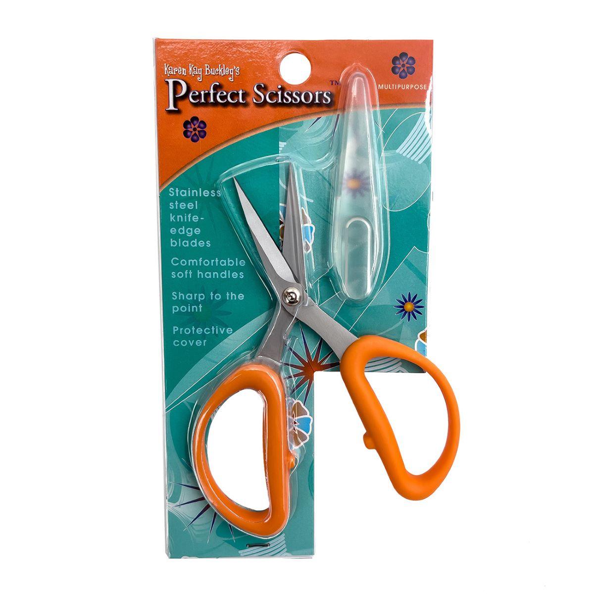 Tijeras Perfectas 5" Naranja Multiusos