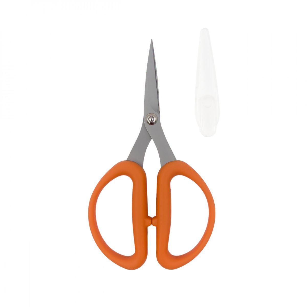 Tijeras Perfectas 5" Naranja Multiusos