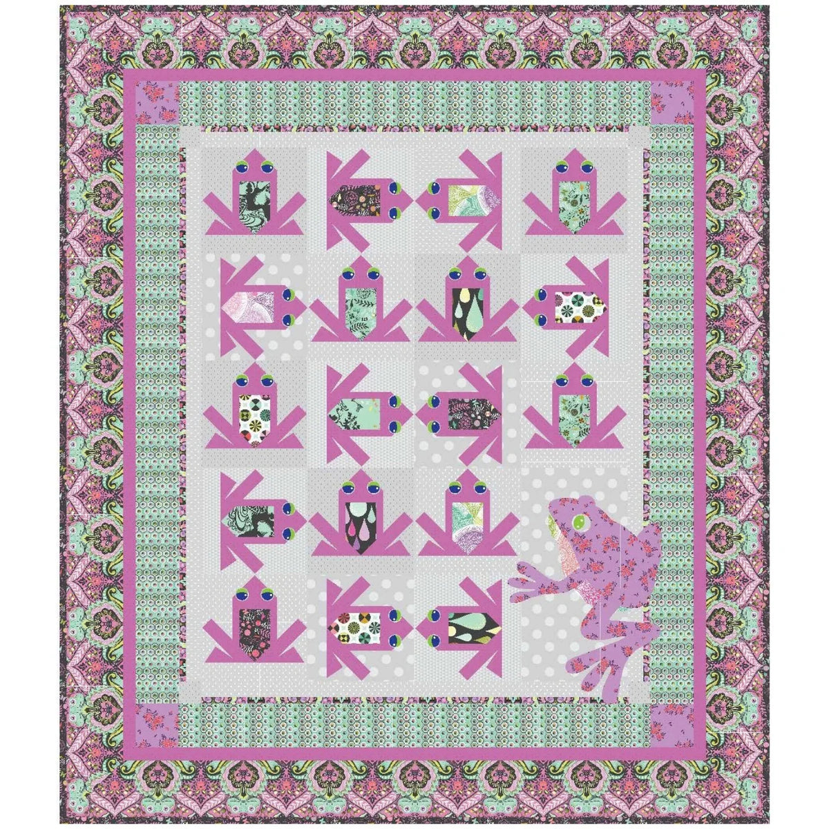You Must Be Croaking Quilt Kit