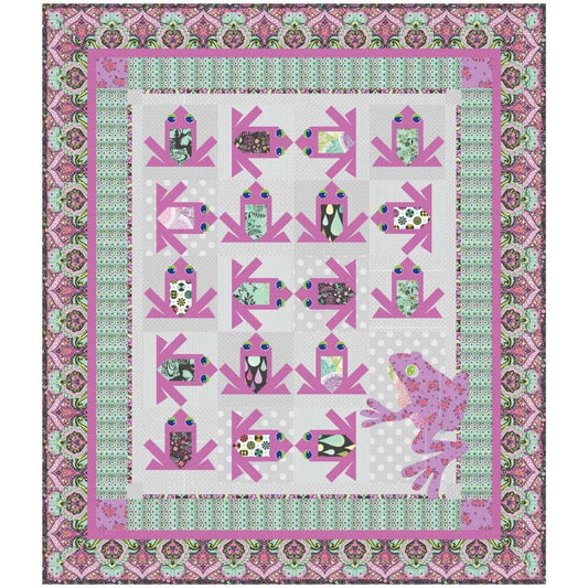 You Must Be Croaking Quilt Kit