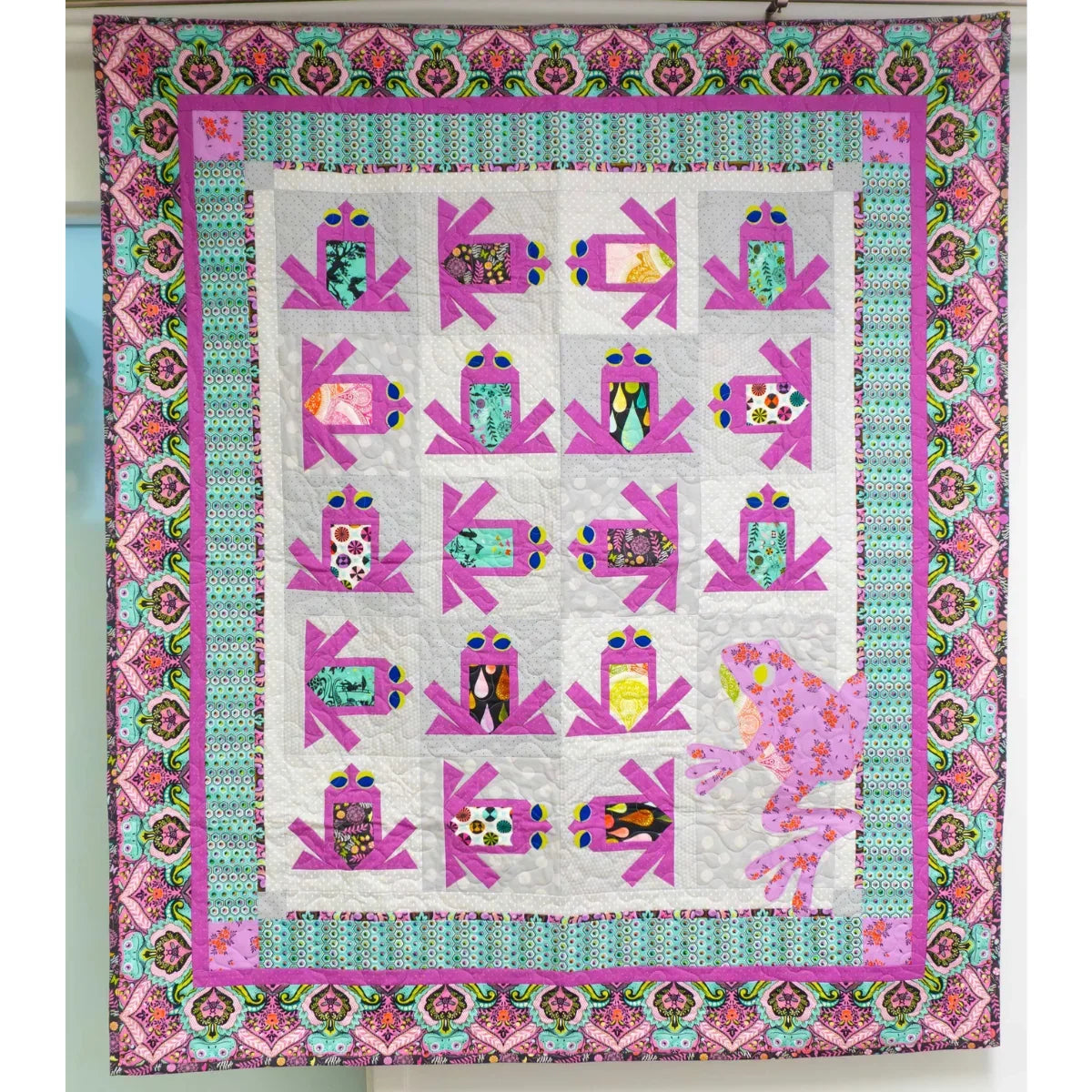 You Must Be Croaking Quilt Kit