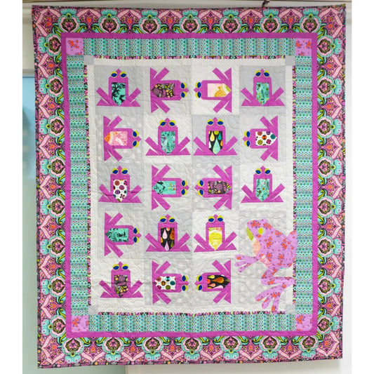 You Must Be Croaking Quilt Kit