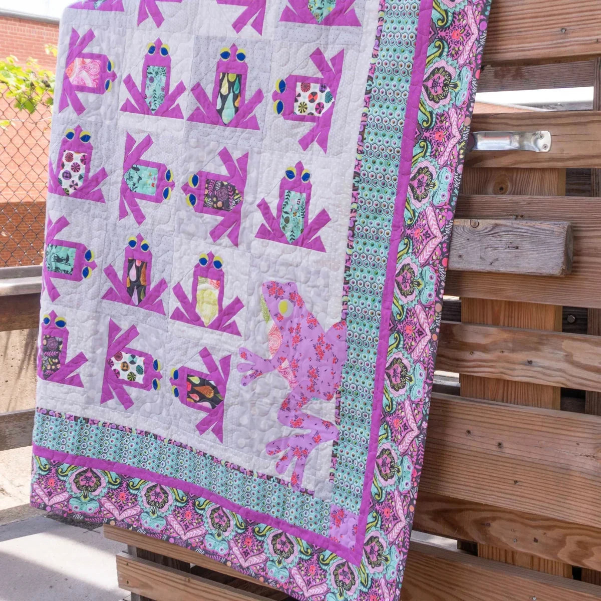 You Must Be Croaking Quilt Kit