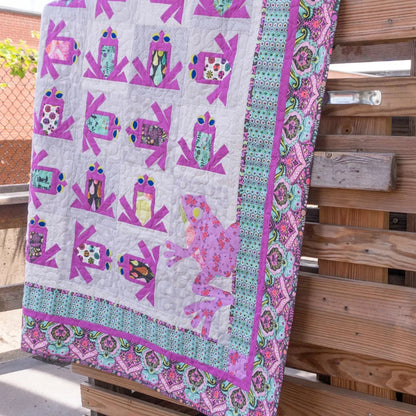 You Must Be Croaking Quilt Kit