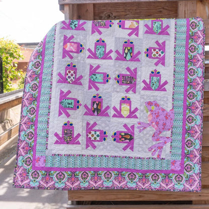 You Must Be Croaking Quilt Kit
