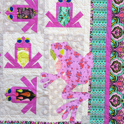 You Must Be Croaking Quilt Kit