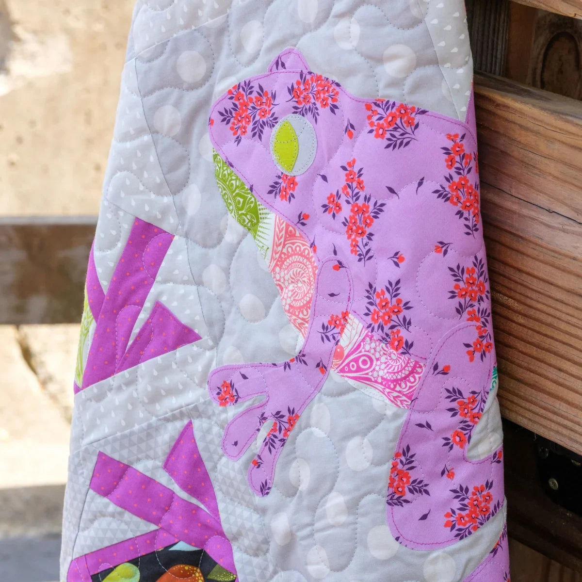 You Must Be Croaking Quilt Kit