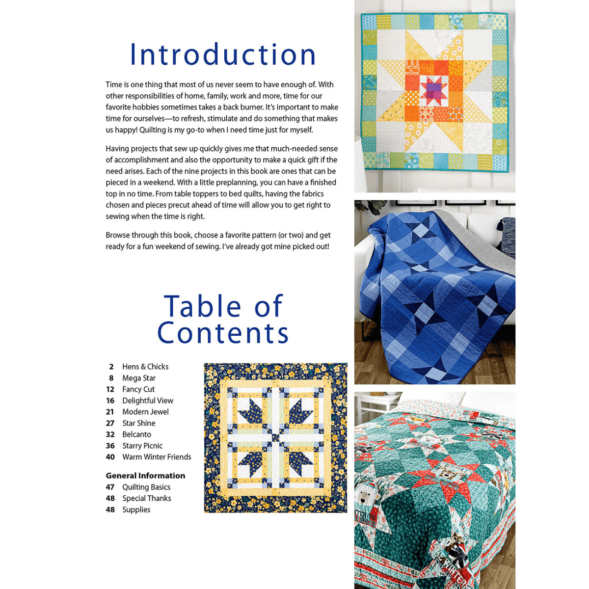 Quilts to Make In A Weekend - Softcover