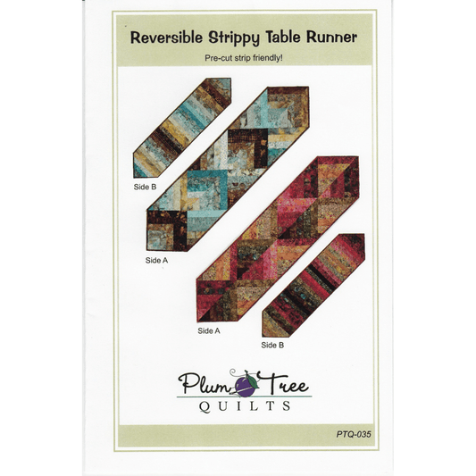 Reversible Strippy Table Runner Pattern