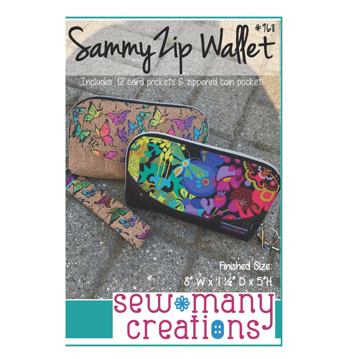 Sammy Zip Wallet Pattern