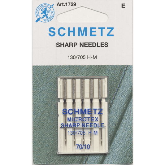 Aiguilles pour machines Schmetz Microtex 70/10