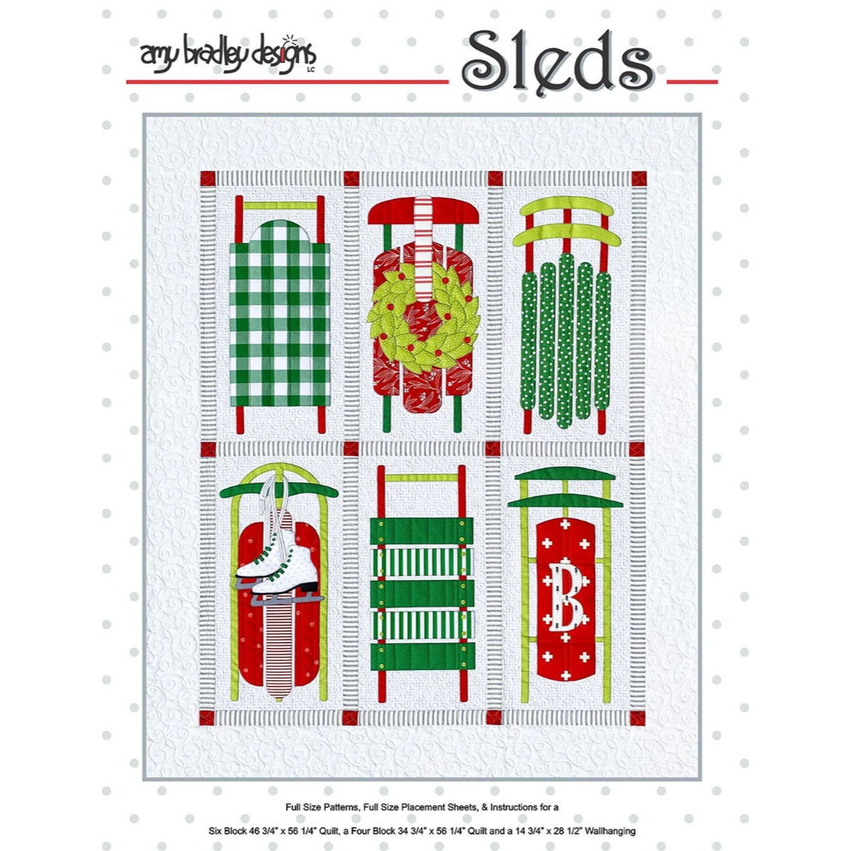 Sleds Quilt Pattern