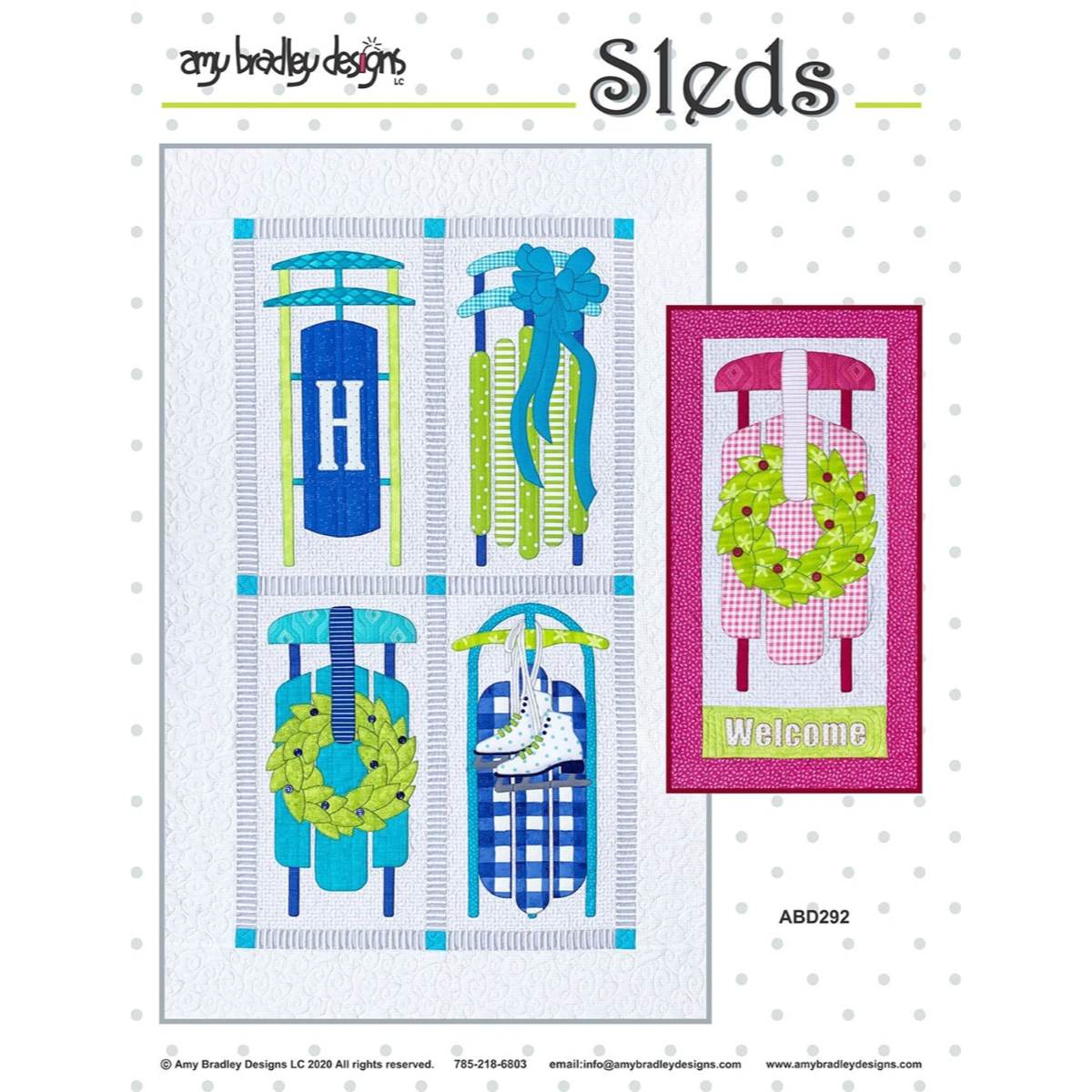 Sleds Quilt Pattern