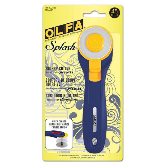 45mm Splash Rotary Cutter in Navy