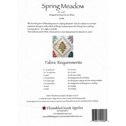 Spring Meadow Quilt Pattern