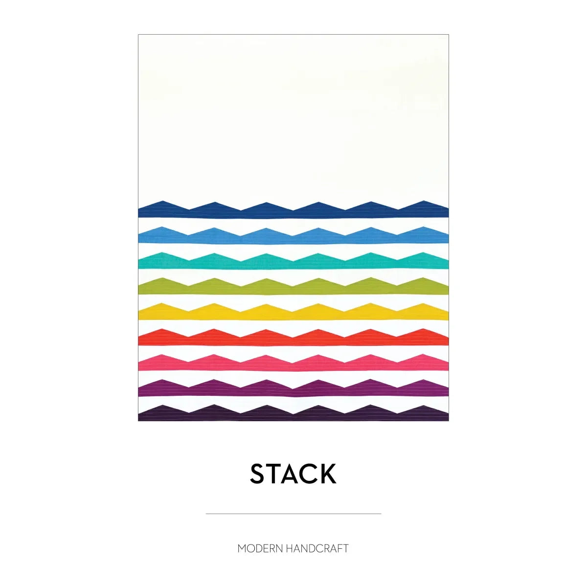 Merucury Stack Stack Quilt Pattern - Modern Handcraft – Mercury Craft Co.