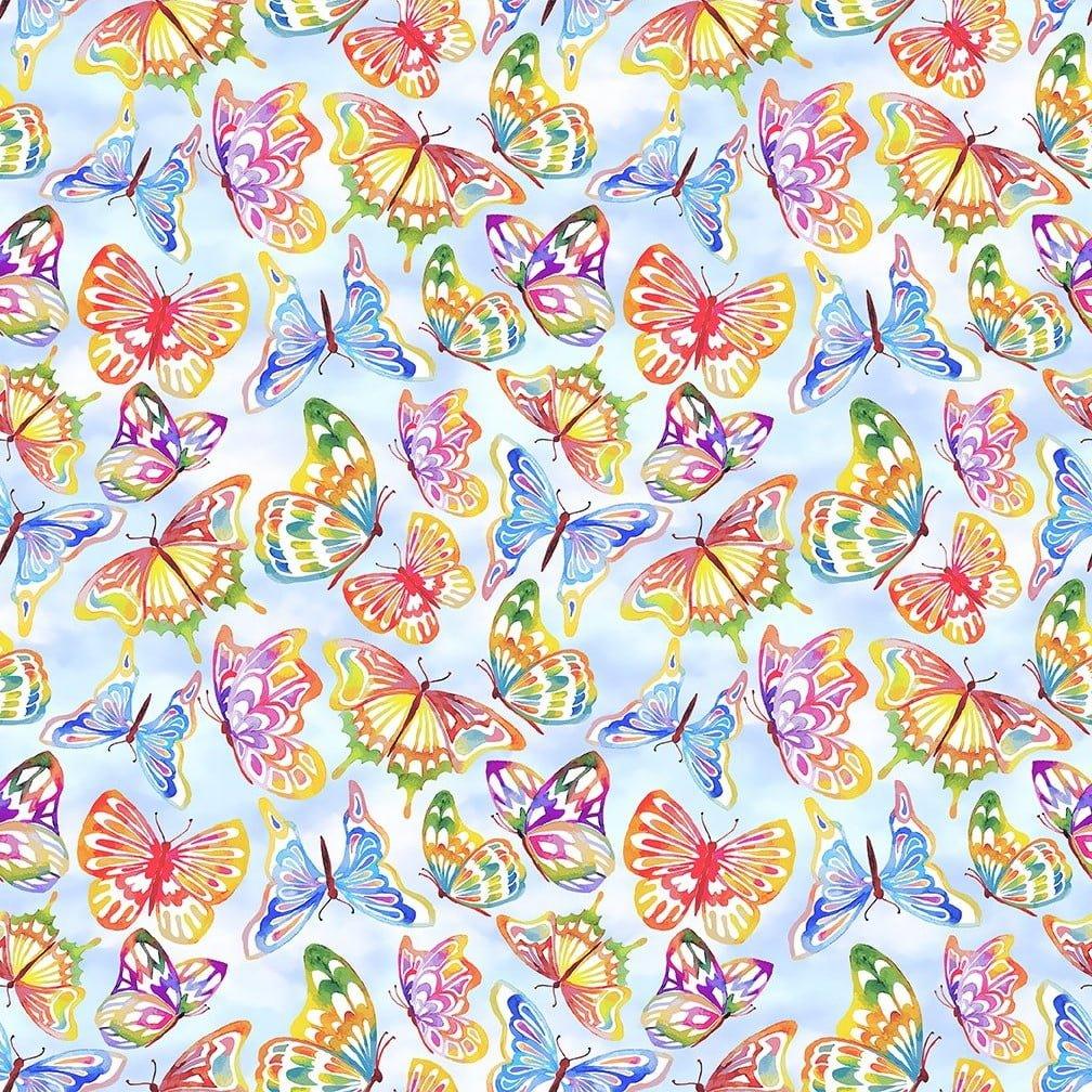 Summer Breeze Butterflies In Multi