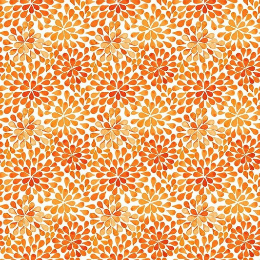 Summer Breeze Petals In Orange