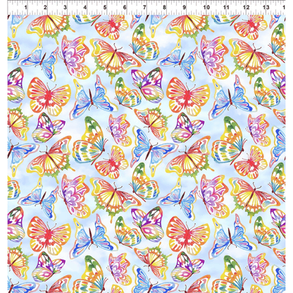 Papillons Summer Breeze en multicolore