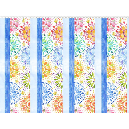 Bordure bijou Summer Breeze en multicolore