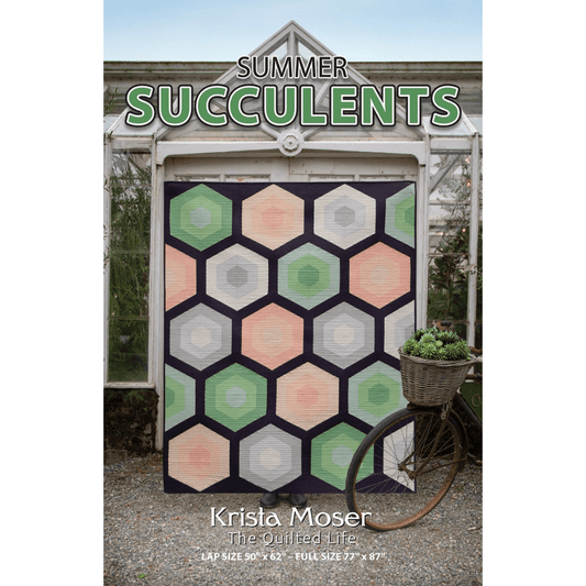 Summer Succulents Quilt Pattern