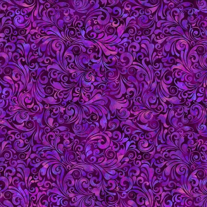 Swirls In Purple