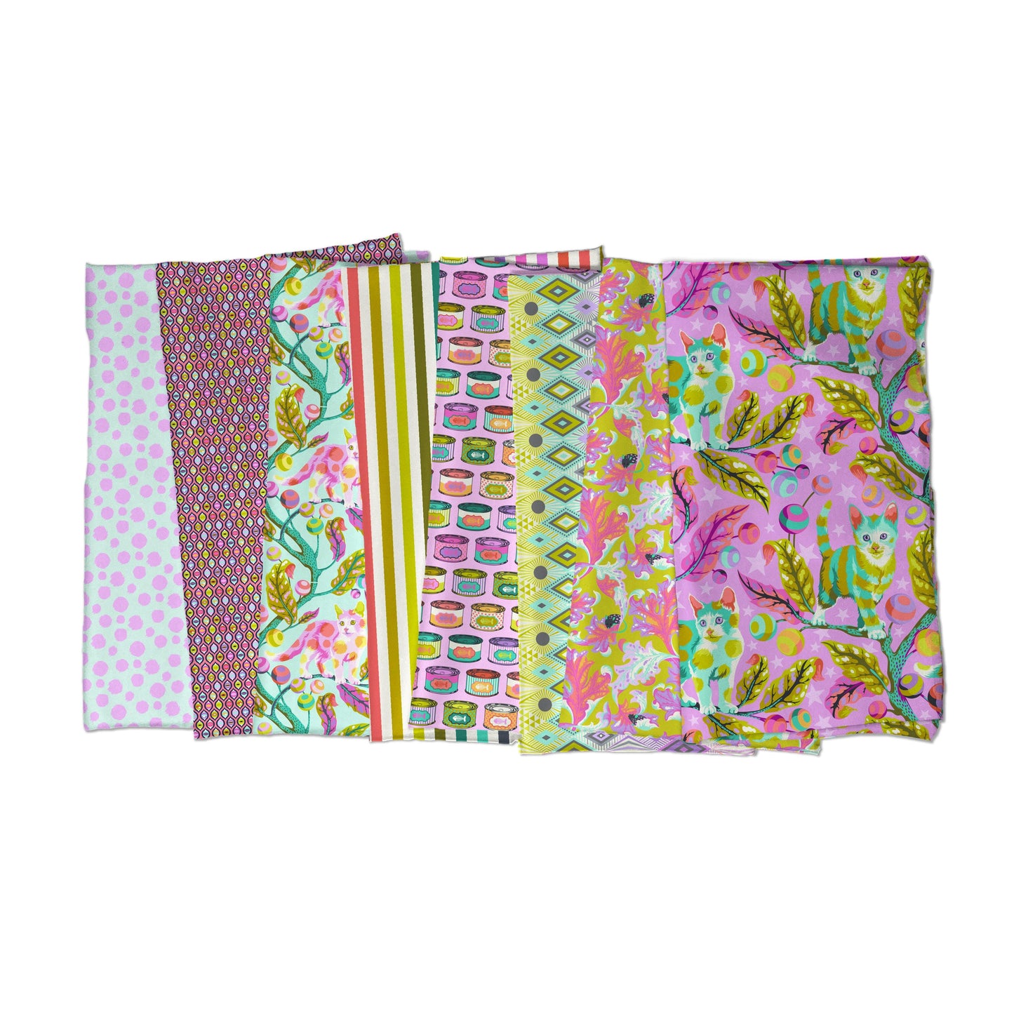 Tabby Road (Deja Vu) One-Yard Bundle - Mercury Craft Co.