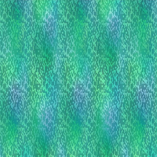 Une texture de jardin groovy en bleu sarcelle