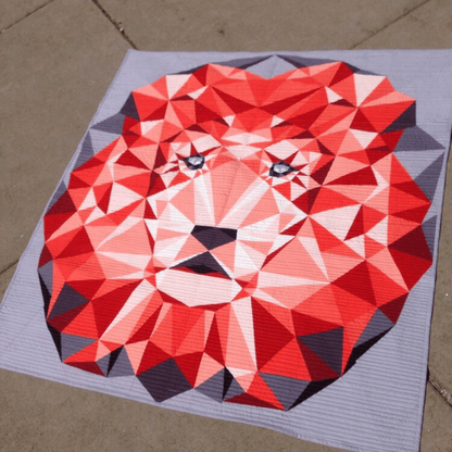 Jungle Abstractions: The Lion Quilt Pattern