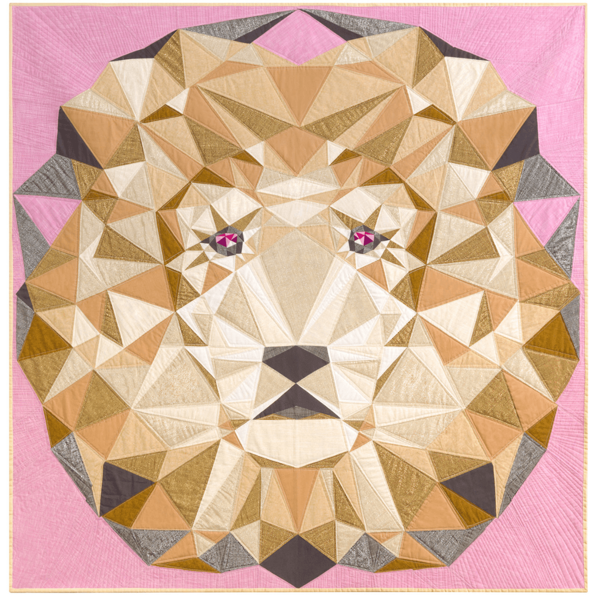 Jungle Abstractions: The Lion Quilt Pattern