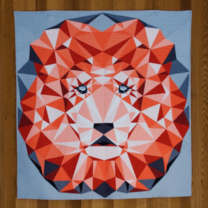 Jungle Abstractions: The Lion Quilt Pattern