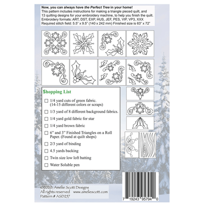 The Perfect Tree Quilt Pattern