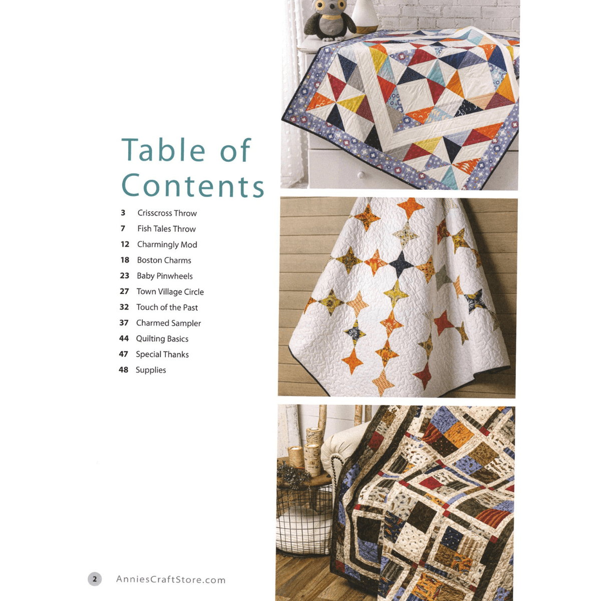 Time-Saving Charm Quilts - Softcover - Mercury Craft Co.