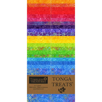 Tonga Batiks Happy Treats 2 1/2" Strips - Mercury Craft Co.
